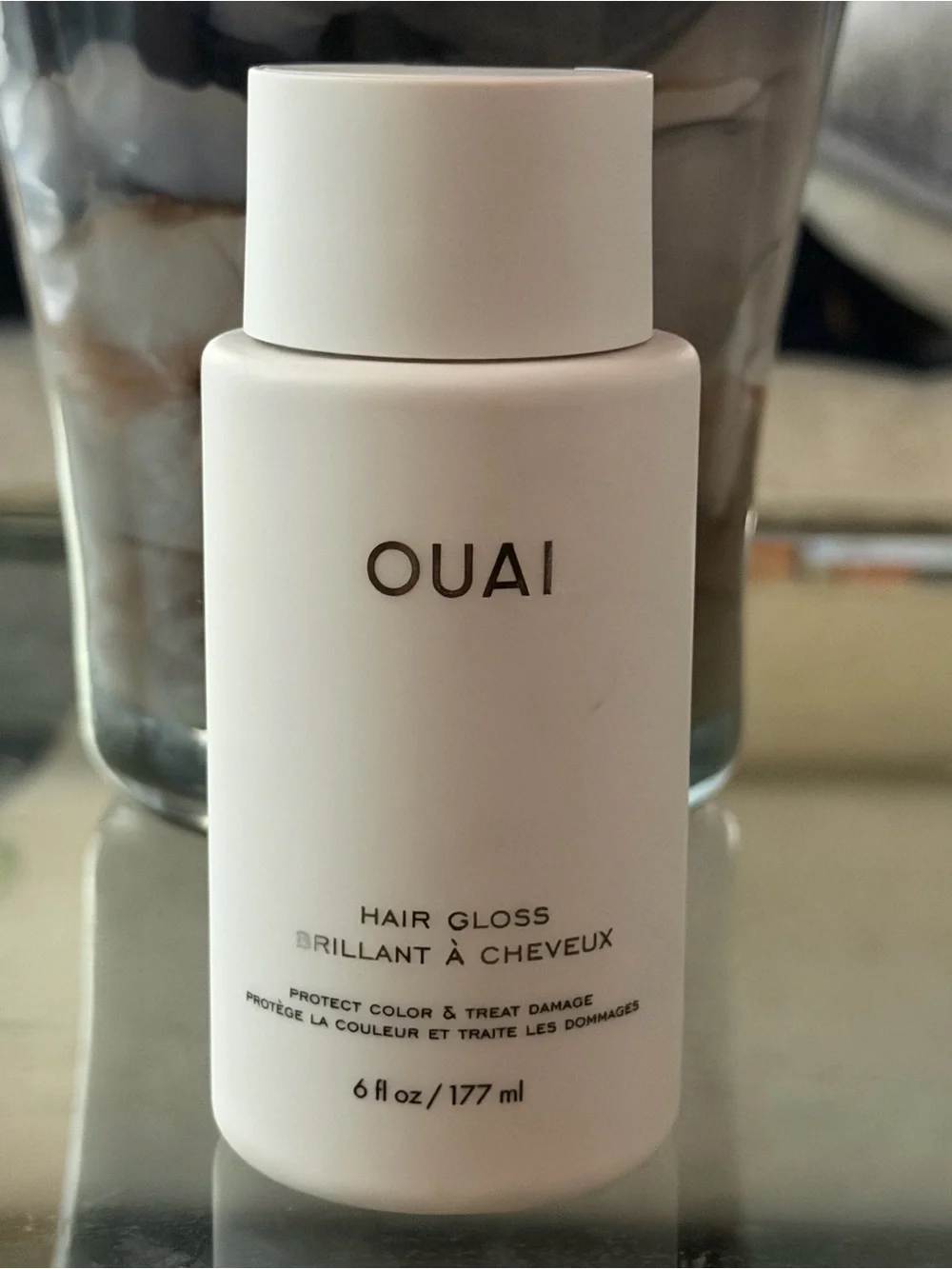 OUAI Hair Gloss Brillant à Cheveux Protect Color & Treat Damage- 6fl oz/ 177ml